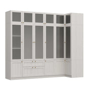 Celestria Luxe L-Shape Wardrobe