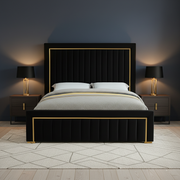 Aurum Velvet Bed