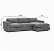 Metro 2-Piece L-Shape Sofa