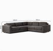 Metro 3-Piece Corner Sofa