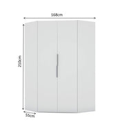 Grande 2.0 Corner Wardrobe