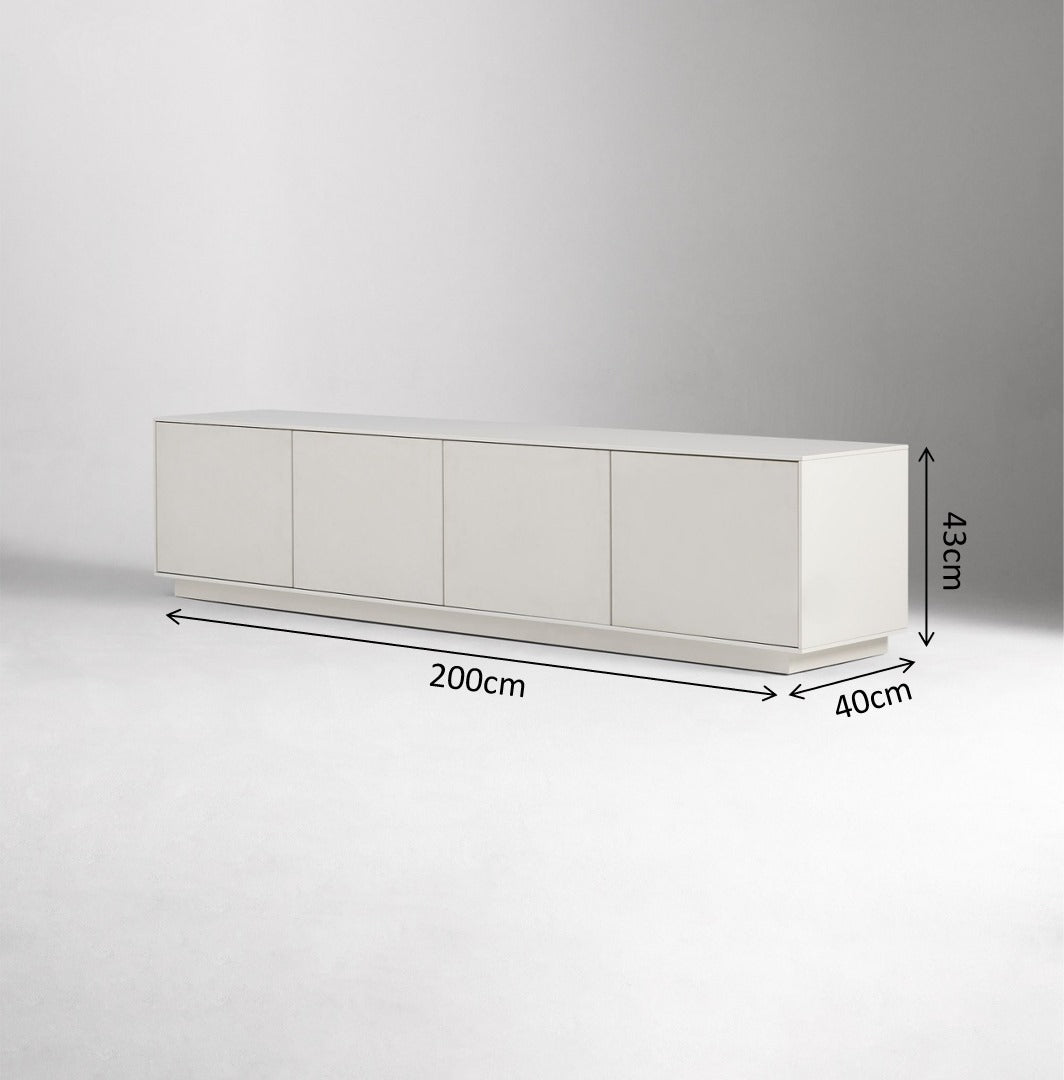 Plinth TV Stand