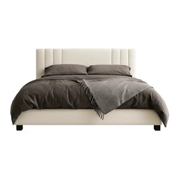 Lunara Channel Upholstered Bed