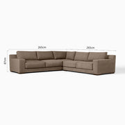 Bricklyn 3-Piece Corner Sofa