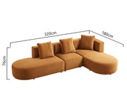 Riven L-Shape Sofa