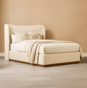 Alpine Wingback Bed
