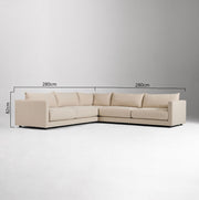 Huxley 3-Piece Corner Sofa