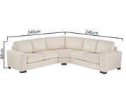 Zenn 5-Seater L-Shape Sofa
