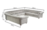 Garric 11-Seat U-Shaped Sofa