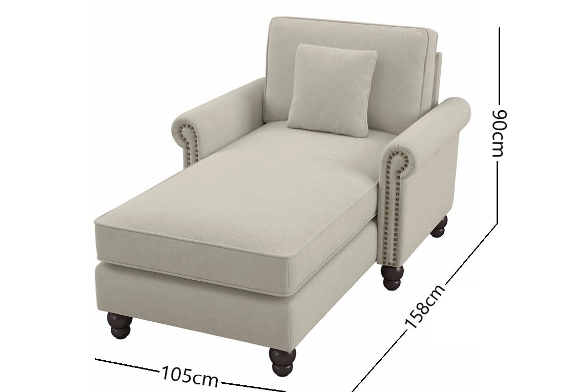 Maison Upholstered Chaise