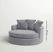Akiro Round Accent Chair