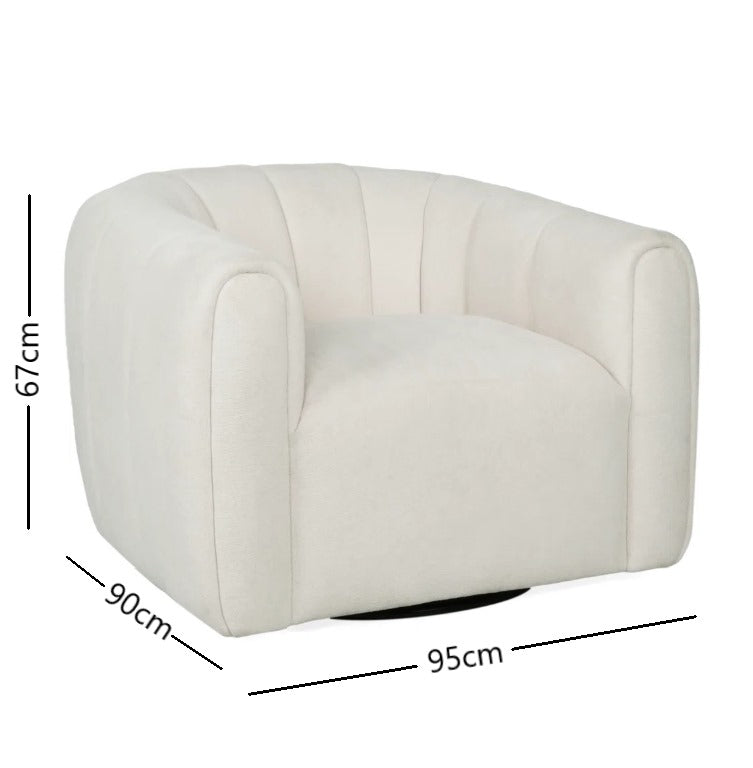Calora Channel Accent Chair