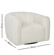 Calora Channel Accent Chair