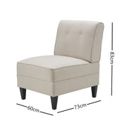 Serta Armless Chair