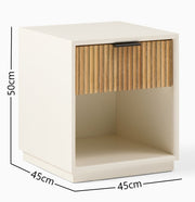 Slate One Drawer Nightstand