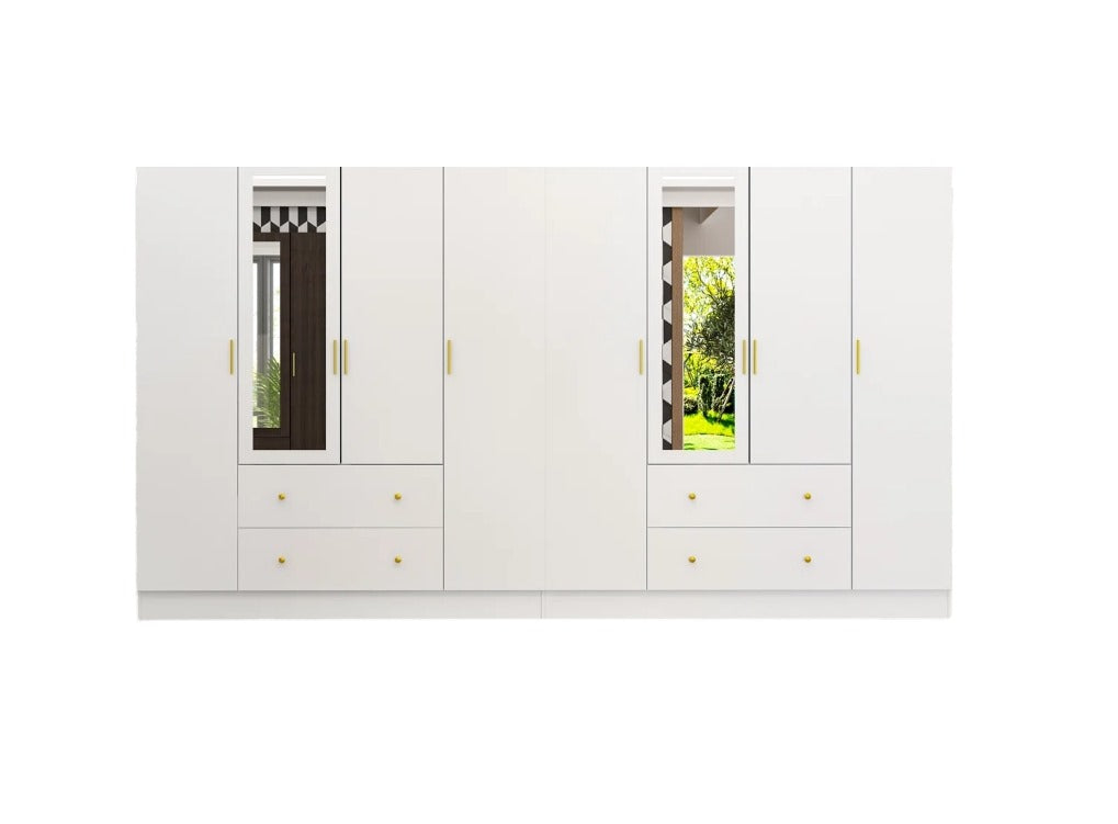 Tudor 8-Door Wardrobe