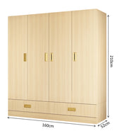 Ember 4-Door Wardrobe