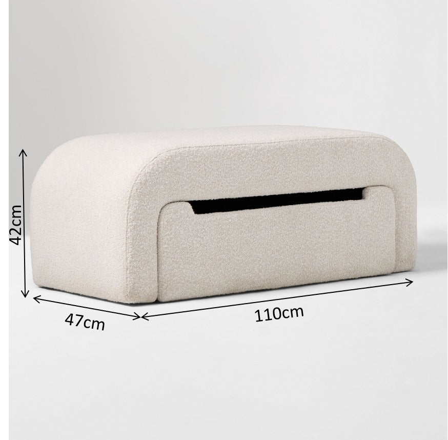 Brunna Storage Ottoman