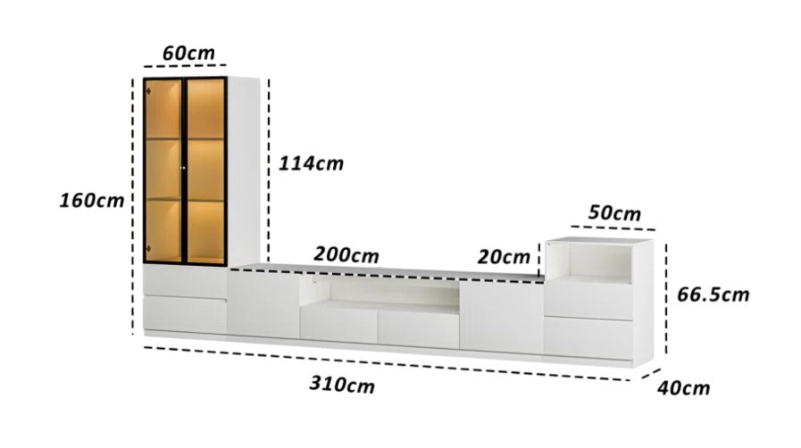 Monarc TV Entertainment Center