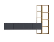 Modena Wall-Mount Entertainment Center