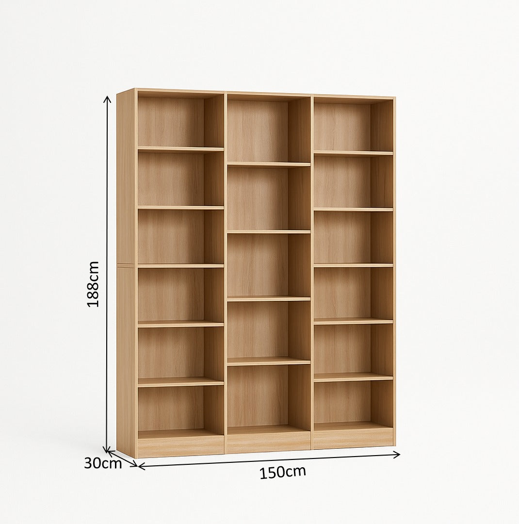 Cubist Bookcase