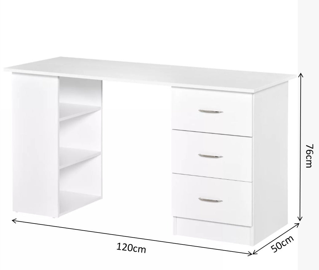 Norden Desk & Bookcase Combo