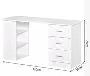 Norden Desk & Bookcase Combo