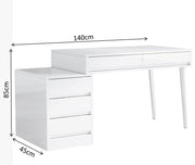 Luxe 5-Drawer Desk