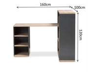 Brighton Two-Tone Study Desk