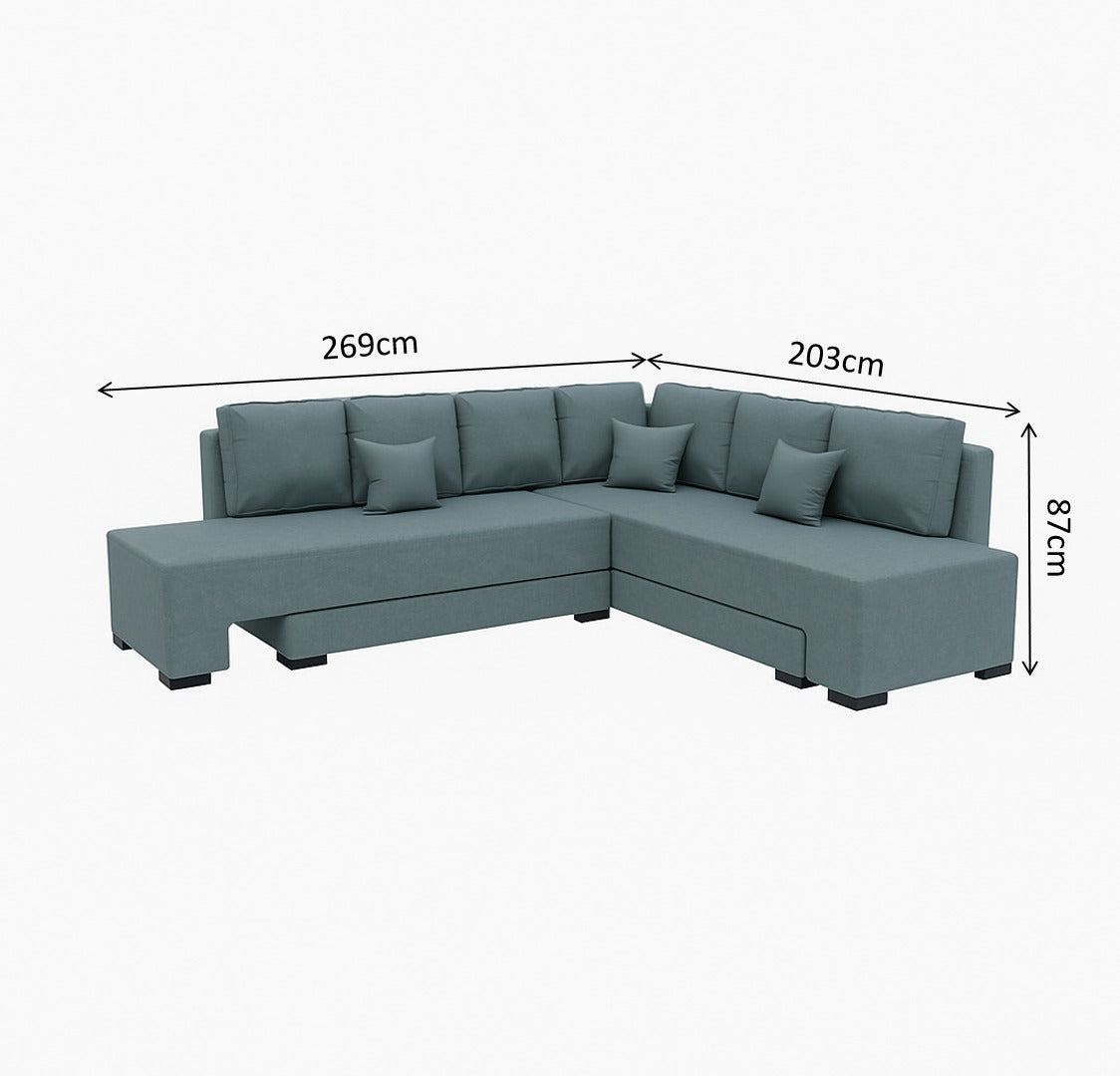 Sleeva L Sofa Cum Bed