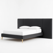 Auden Extra-Wide Upholstered Bed