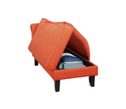 Chaise Lounge with Storage Compartment