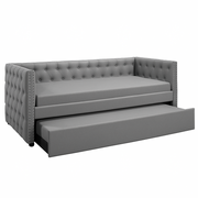 Zenya Trundle Tufted Daybed