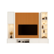 Axis Black TV Wall Unit