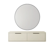 Elarin Floating Dresser with Mirror