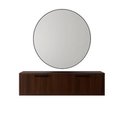 Elarin Floating Dresser with Mirror