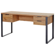 Lorven Computer Desk with Metal Base