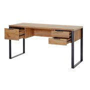 Lorven Computer Desk with Metal Base