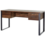 Lorven Computer Desk with Metal Base