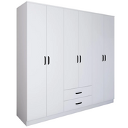 Mireva 6-Door Wardrobe