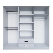 Mireva 6-Door Wardrobe