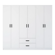 Mireva 6-Door Wardrobe