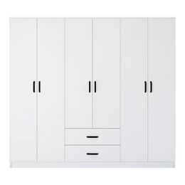 Mireva 6-Door Wardrobe