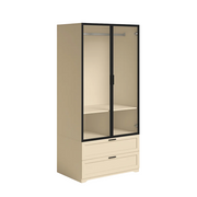 Modern 2-Door Armoire