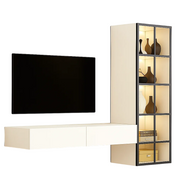 Vista TV Console with Tower