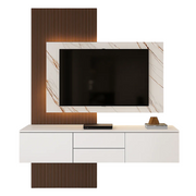 Strato Wall-Mounted TV Console Set