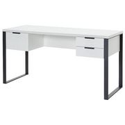 Lorven Computer Desk with Metal Base
