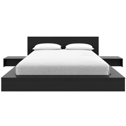 Arqen Low Platform Bedroom Set