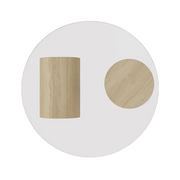 Clarity Glass-Top Travertine Table