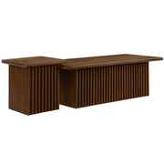 Sedona Travertine Coffee Table Set of 2